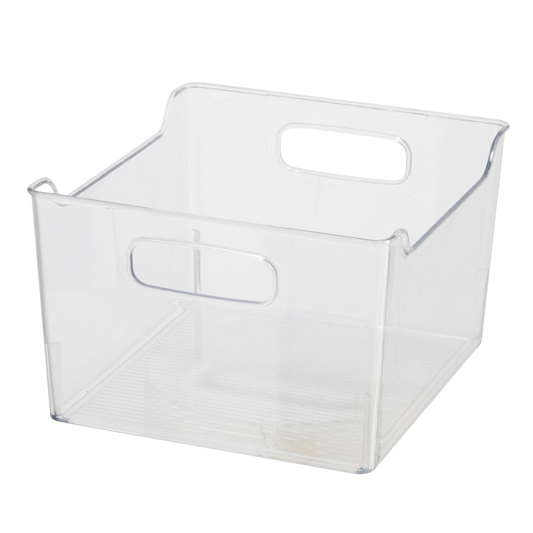 Tall plastic storage sale bins